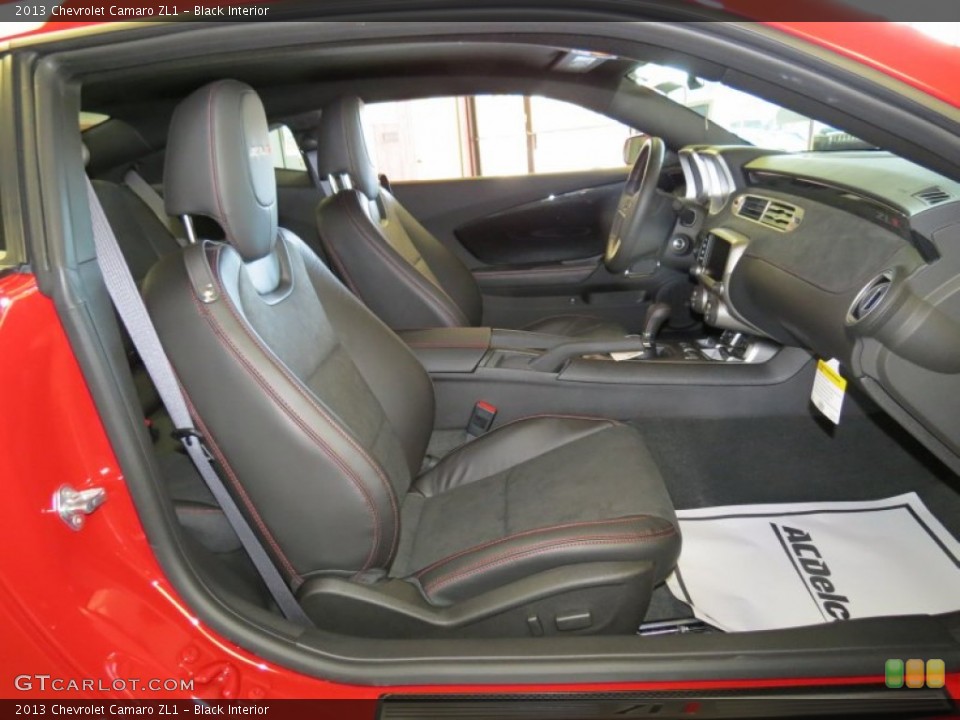 Black Interior Photo for the 2013 Chevrolet Camaro ZL1 #72502708