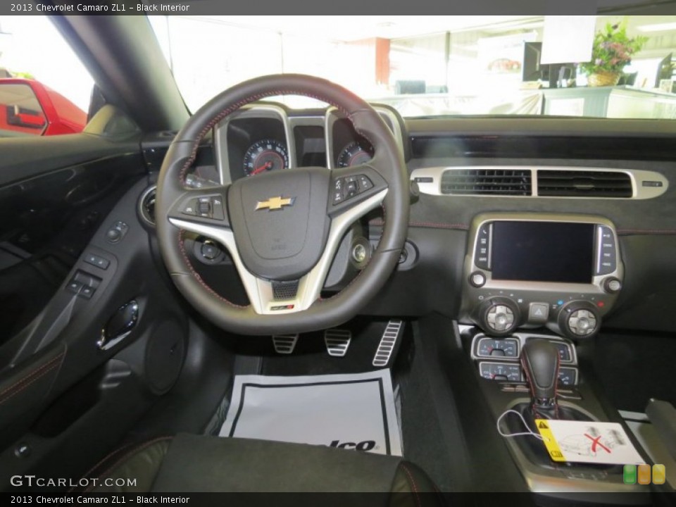 Black Interior Dashboard for the 2013 Chevrolet Camaro ZL1 #72502735