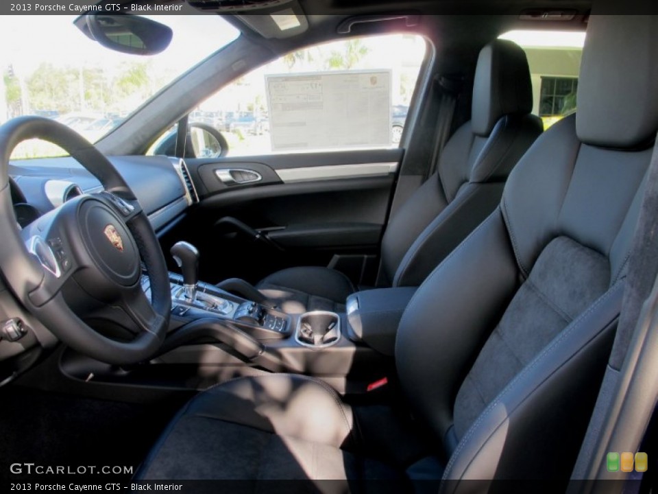 Black Interior Front Seat for the 2013 Porsche Cayenne GTS #72507056