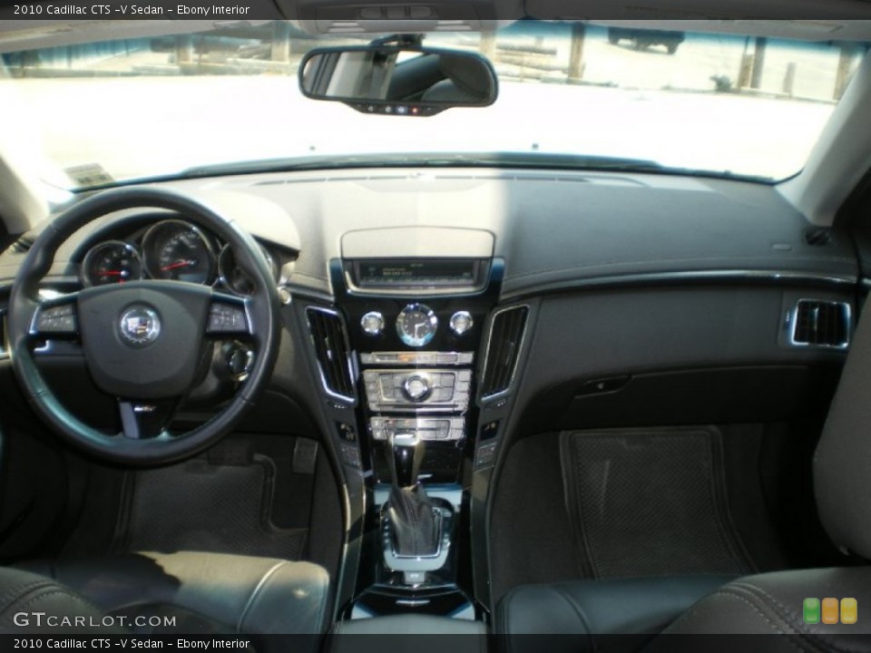 Ebony Interior Dashboard for the 2010 Cadillac CTS -V Sedan #72509040