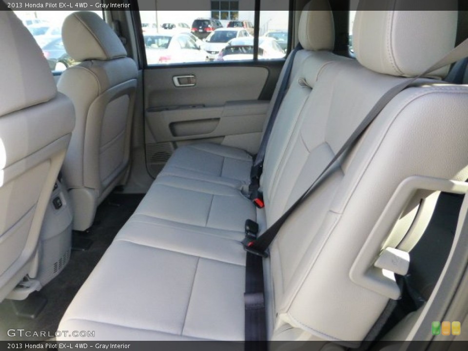 Gray Interior Photo for the 2013 Honda Pilot EX-L 4WD #72512334
