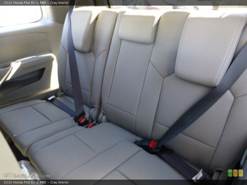 Gray Interior Rear Seat for the 2013 Honda Pilot EX-L 4WD #72512346