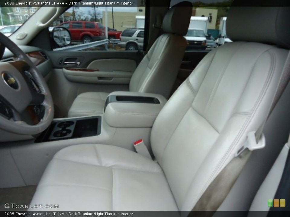Dark Titanium/Light Titanium Interior Front Seat for the 2008 Chevrolet Avalanche LT 4x4 #72513297