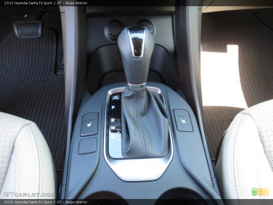 Beige Interior Transmission for the 2013 Hyundai Santa Fe Sport 2.0T #72519624