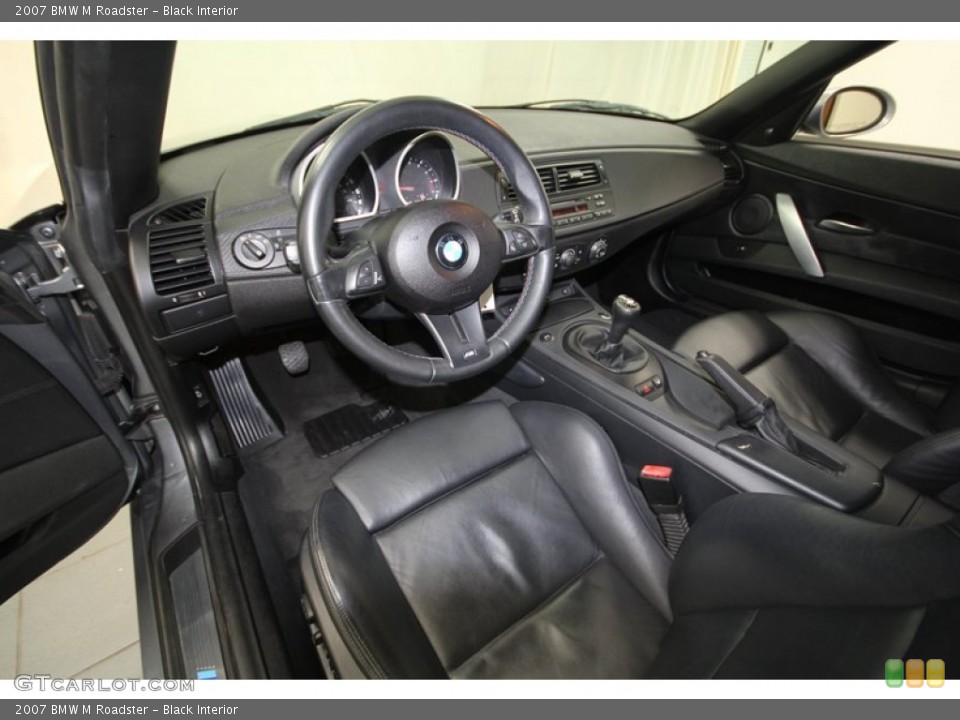 Black Interior Prime Interior for the 2007 BMW M Roadster #72522319