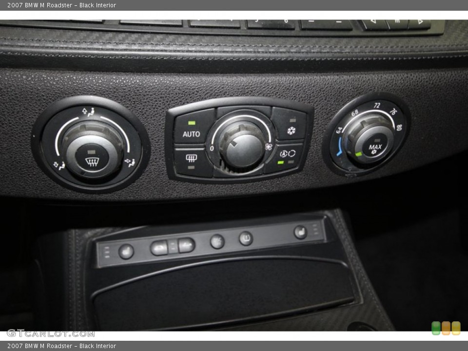 Black Interior Controls for the 2007 BMW M Roadster #72522654