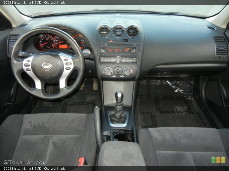 Charcoal Interior Dashboard for the 2008 Nissan Altima 3.5 SE #72523216