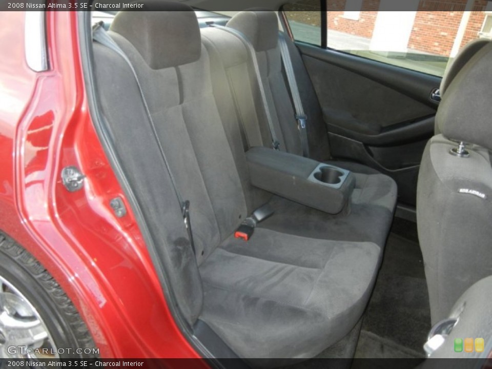 Charcoal Interior Rear Seat for the 2008 Nissan Altima 3.5 SE #72523260