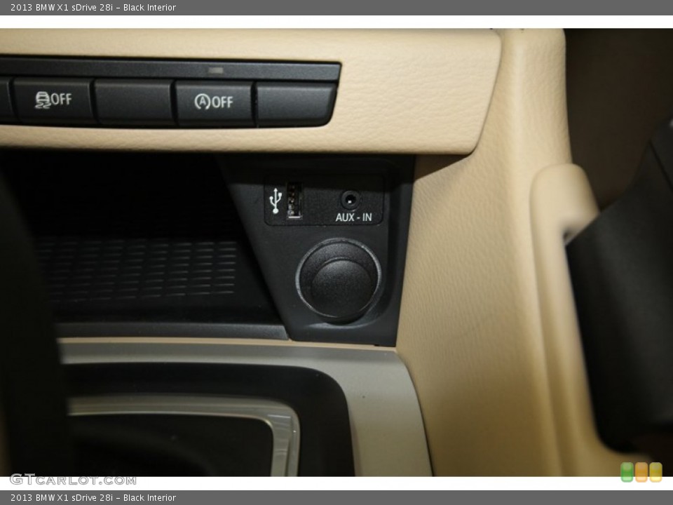 Black Interior Controls for the 2013 BMW X1 sDrive 28i #72523419