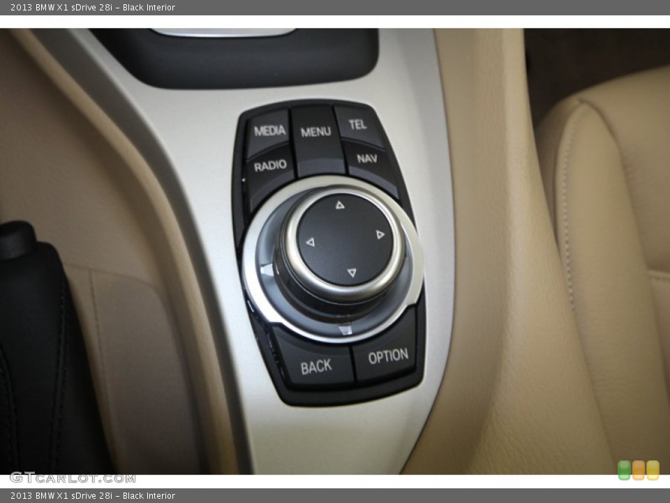 Black Interior Controls for the 2013 BMW X1 sDrive 28i #72523459