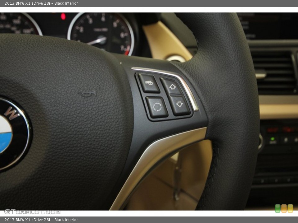 Black Interior Controls for the 2013 BMW X1 sDrive 28i #72523500