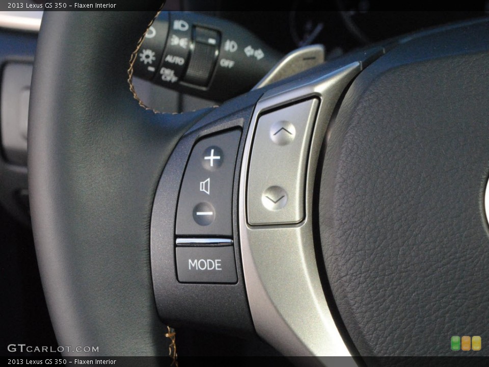 Flaxen Interior Controls for the 2013 Lexus GS 350 #72523920