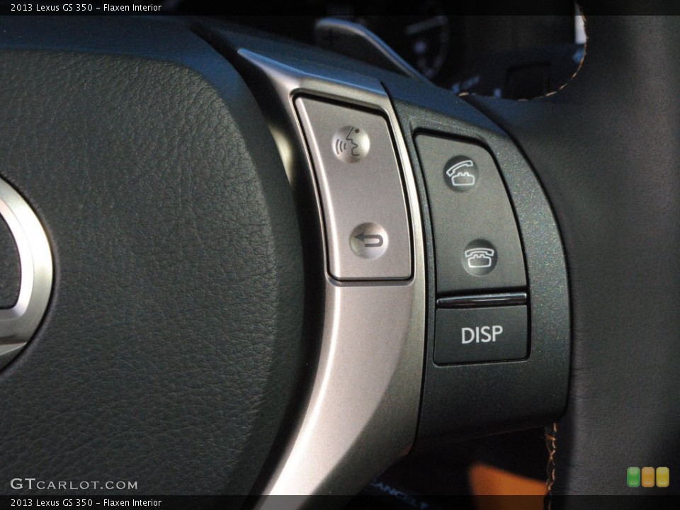 Flaxen Interior Controls for the 2013 Lexus GS 350 #72523944