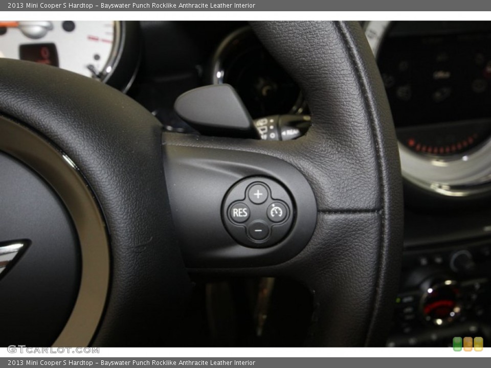 Bayswater Punch Rocklike Anthracite Leather Interior Controls for the 2013 Mini Cooper S Hardtop #72525806