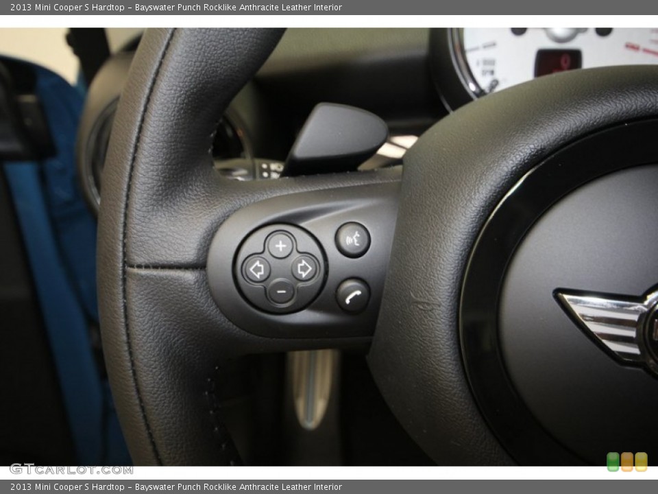 Bayswater Punch Rocklike Anthracite Leather Interior Controls for the 2013 Mini Cooper S Hardtop #72525831