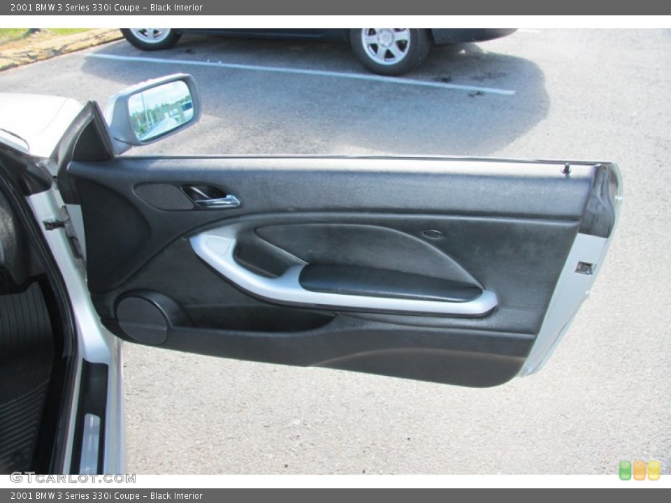 Black Interior Door Panel for the 2001 BMW 3 Series 330i Coupe #72528018