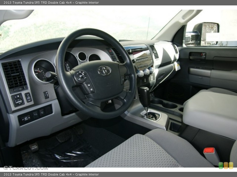 Graphite Interior Photo for the 2013 Toyota Tundra SR5 TRD Double Cab 4x4 #72538604