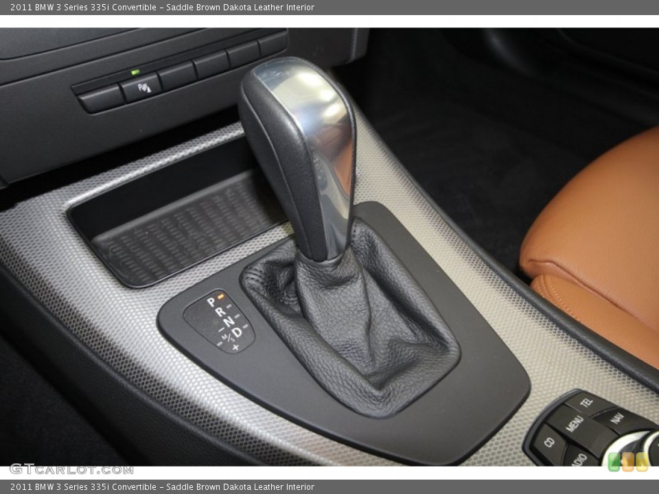 Saddle Brown Dakota Leather Interior Transmission for the 2011 BMW 3 Series 335i Convertible #72541932