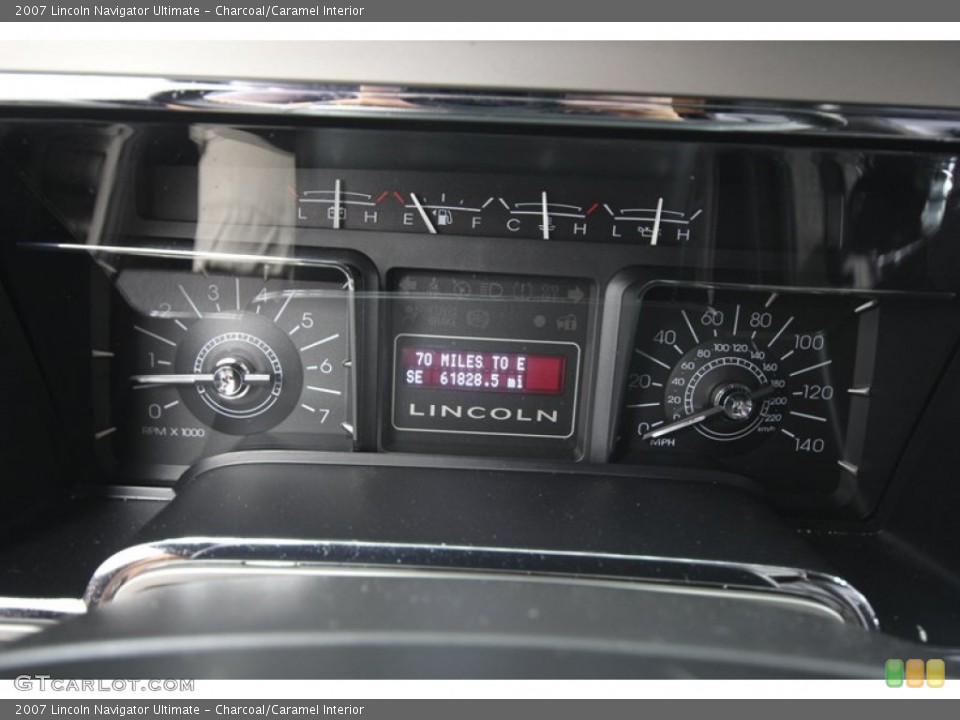 Charcoal/Caramel Interior Gauges for the 2007 Lincoln Navigator Ultimate #72544158