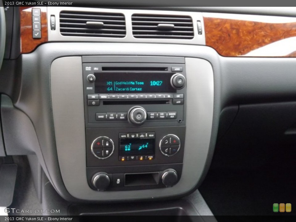 Ebony Interior Controls for the 2013 GMC Yukon SLE #72557169