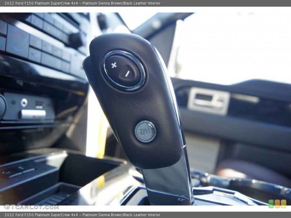 Platinum Sienna Brown/Black Leather Interior Transmission for the 2012 Ford F150 Platinum SuperCrew 4x4 #72558786