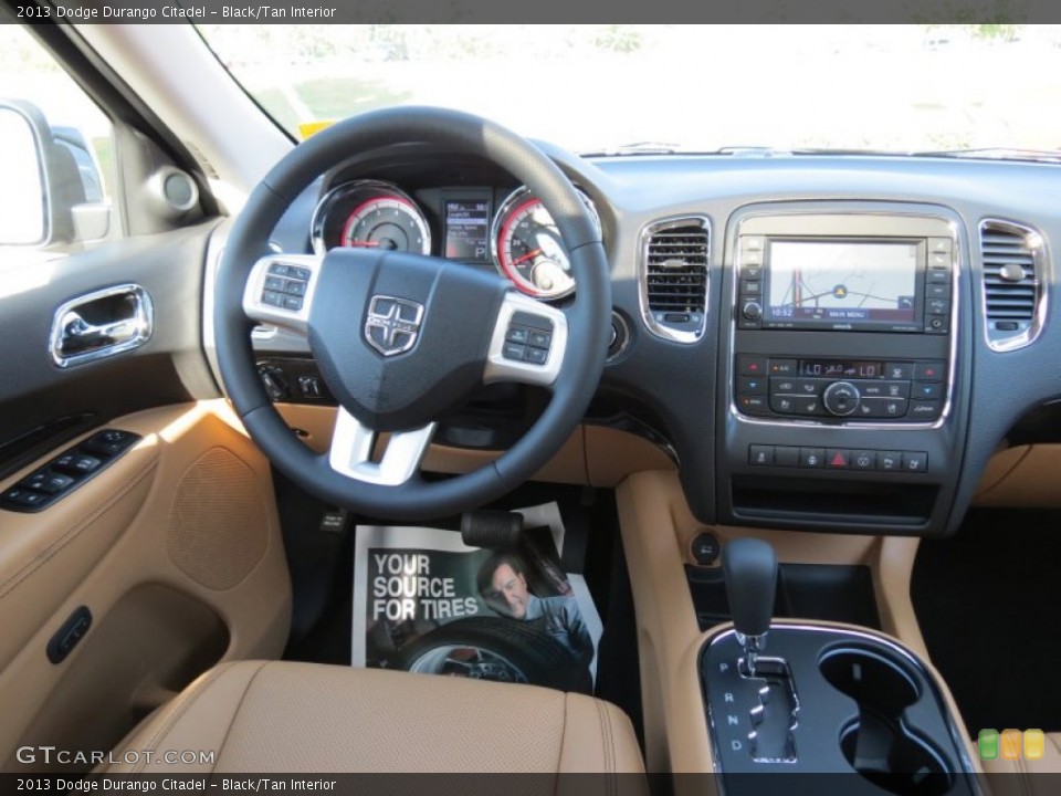 Black/Tan Interior Dashboard for the 2013 Dodge Durango Citadel #72562587