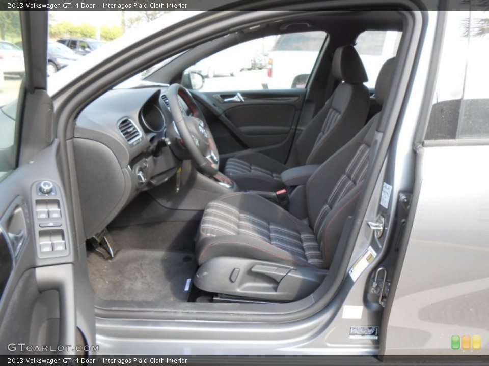 Interlagos Plaid Cloth Interior Photo for the 2013 Volkswagen GTI 4 Door #72562971