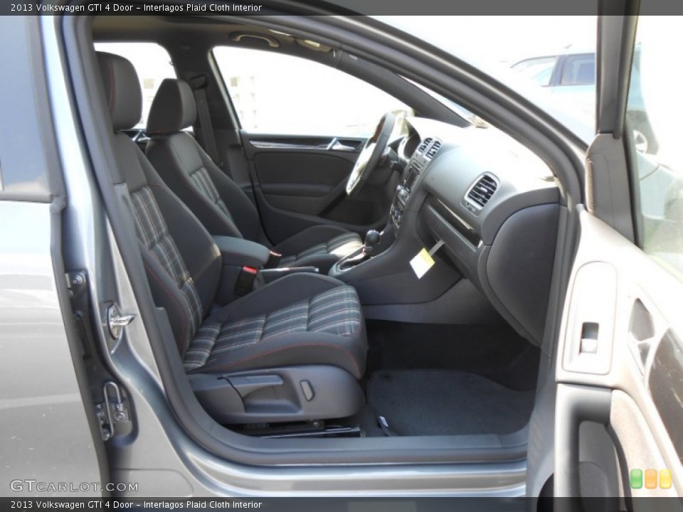 Interlagos Plaid Cloth Interior Photo for the 2013 Volkswagen GTI 4 Door #72563016