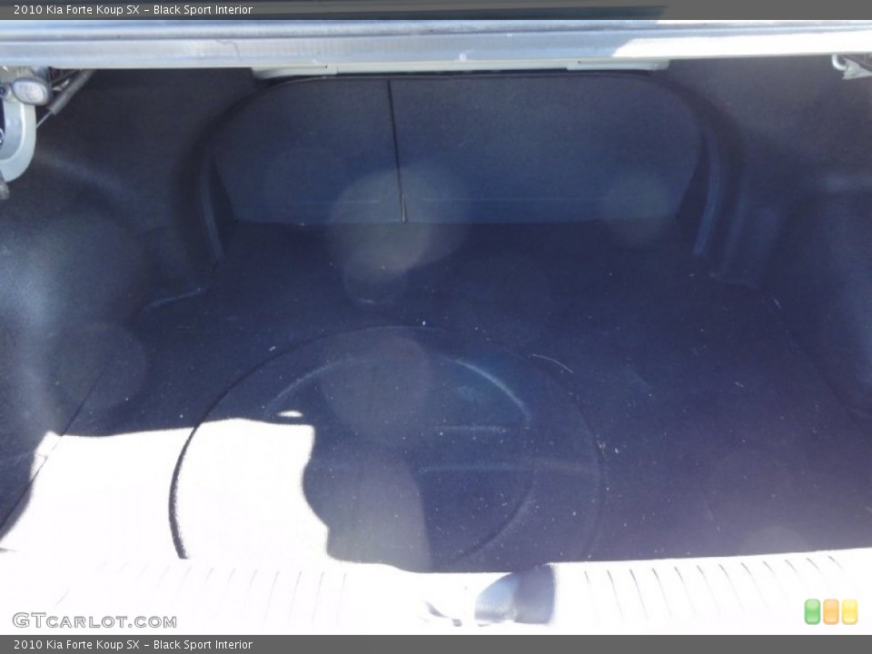 Black Sport Interior Trunk for the 2010 Kia Forte Koup SX #72563601