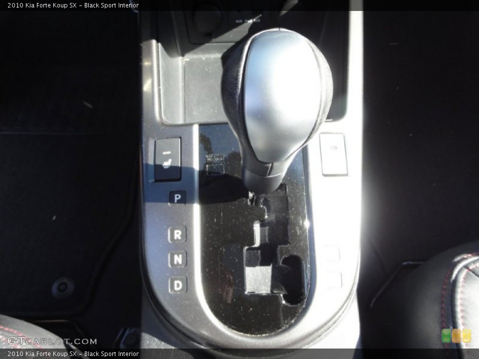 Black Sport Interior Transmission for the 2010 Kia Forte Koup SX #72563739
