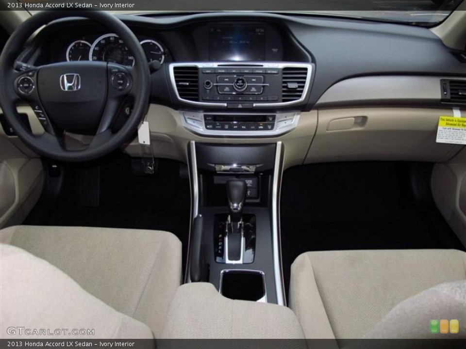 Ivory Interior Dashboard for the 2013 Honda Accord LX Sedan #72565884