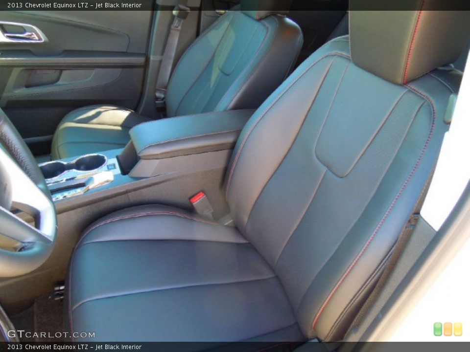 Jet Black Interior Front Seat for the 2013 Chevrolet Equinox LTZ #72566355