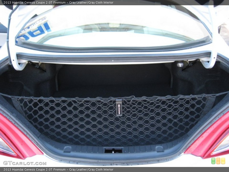 Gray Leather/Gray Cloth Interior Trunk for the 2013 Hyundai Genesis Coupe 2.0T Premium #72566371