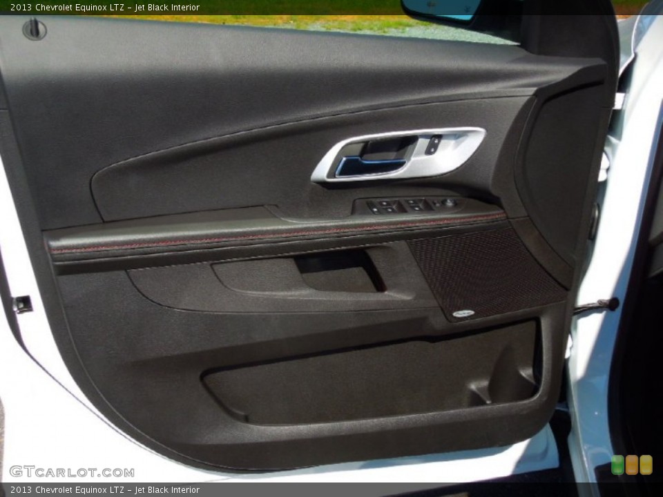 Jet Black Interior Door Panel for the 2013 Chevrolet Equinox LTZ #72566388