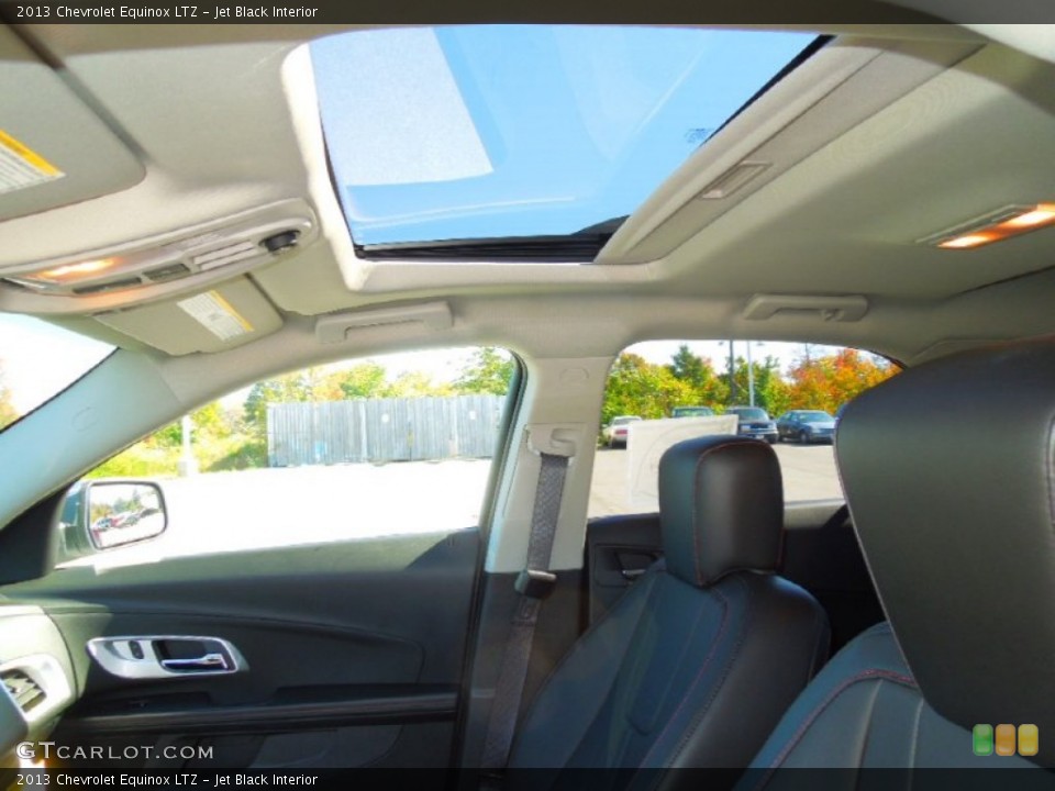 Jet Black Interior Sunroof for the 2013 Chevrolet Equinox LTZ #72566435