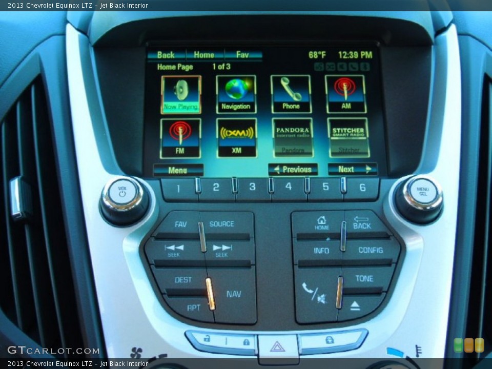 Jet Black Interior Controls for the 2013 Chevrolet Equinox LTZ #72566502
