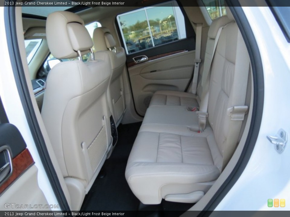 Black/Light Frost Beige Interior Photo for the 2013 Jeep Grand Cherokee Limited #72566586