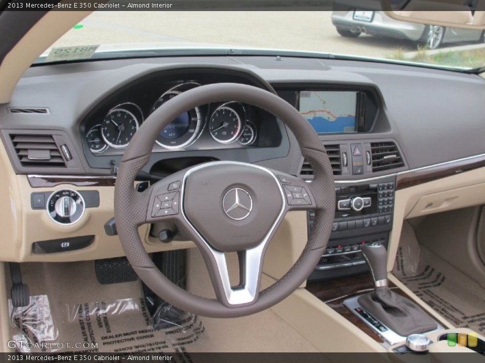 Almond Interior Dashboard for the 2013 Mercedes-Benz E 350 Cabriolet #72567486
