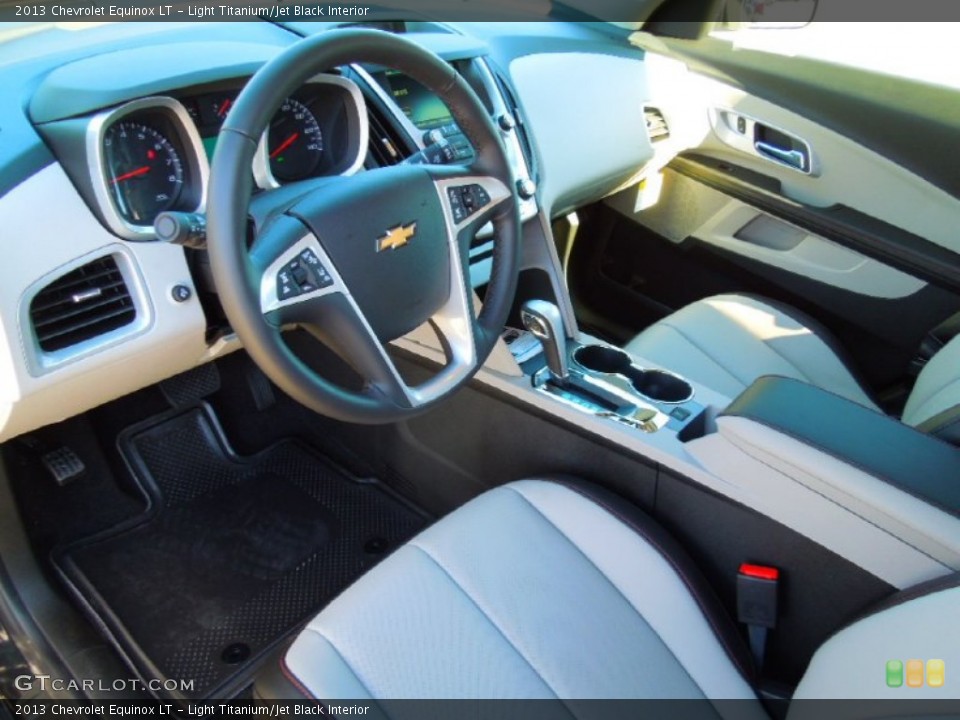 Light Titanium/Jet Black Interior Prime Interior for the 2013 Chevrolet Equinox LT #72567536