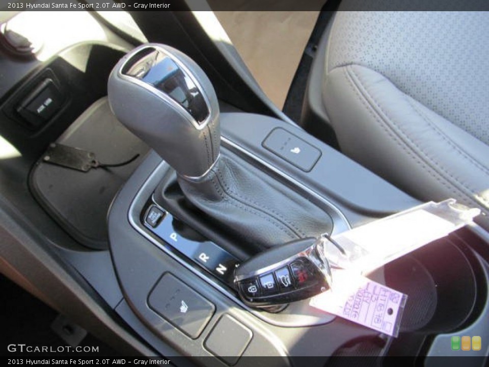 Gray Interior Transmission for the 2013 Hyundai Santa Fe Sport 2.0T AWD #72571194