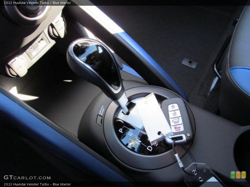 Blue Interior Transmission for the 2013 Hyundai Veloster Turbo #72573003