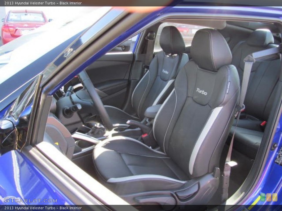 Black Interior Photo for the 2013 Hyundai Veloster Turbo #72573618
