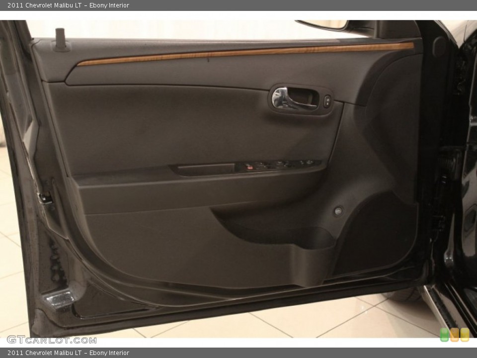 Ebony Interior Door Panel for the 2011 Chevrolet Malibu LT #72576462