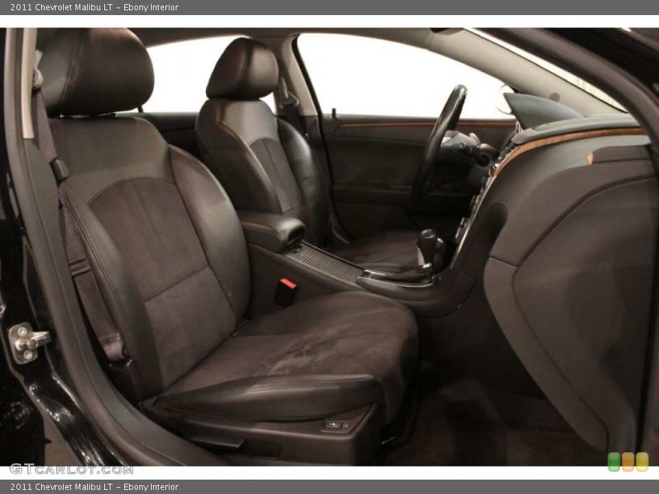 Ebony Interior Front Seat for the 2011 Chevrolet Malibu LT #72576663