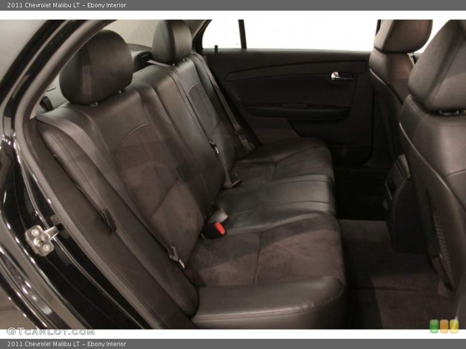 Ebony Interior Rear Seat for the 2011 Chevrolet Malibu LT #72576683
