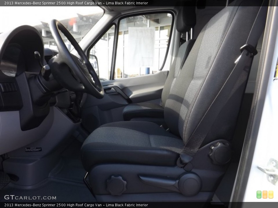 Lima Black Fabric Interior Photo for the 2013 Mercedes-Benz Sprinter 2500 High Roof Cargo Van #72578814