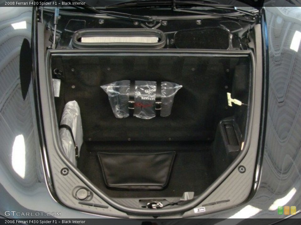 Black Interior Trunk for the 2008 Ferrari F430 Spider F1 #72580659