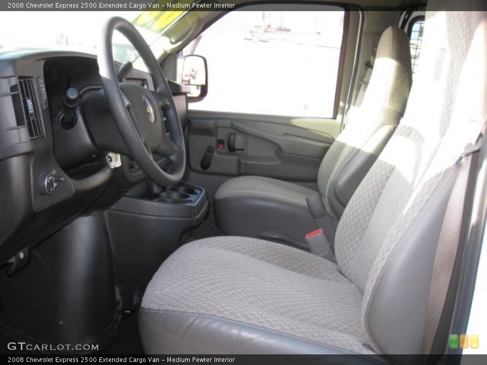 Medium Pewter Interior Photo for the 2008 Chevrolet Express 2500 Extended Cargo Van #72581380