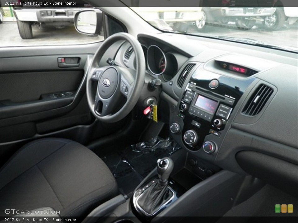Stone Interior Dashboard for the 2012 Kia Forte Koup EX #72581946