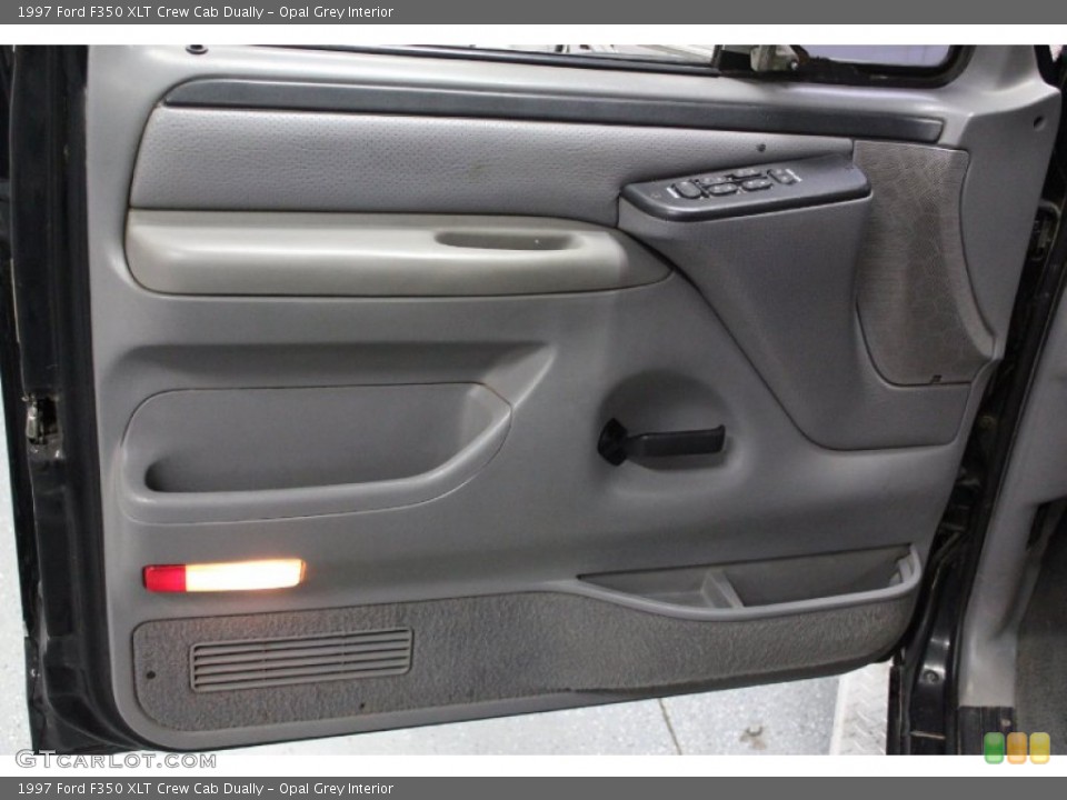 Opal Grey Interior Door Panel for the 1997 Ford F350 XLT Crew Cab Dually #72583095
